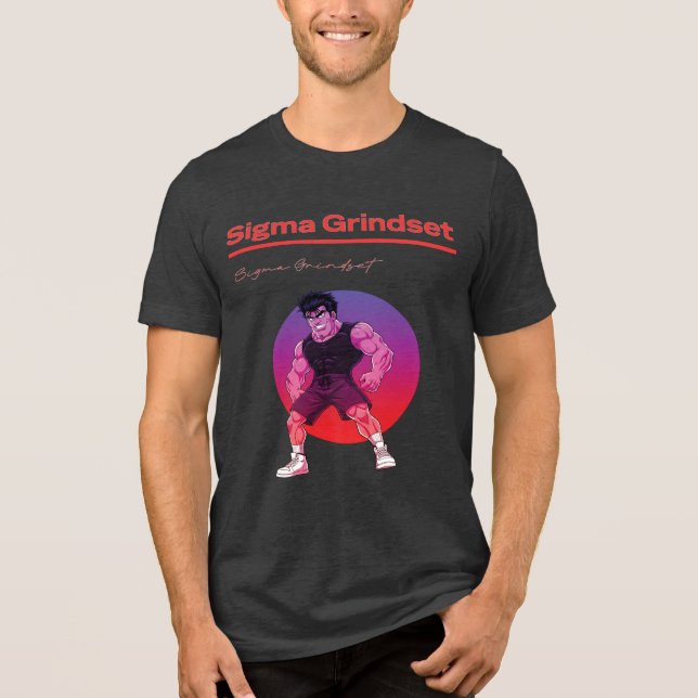 Camiseta Sigma Mentalidade de Treino (Frente)
