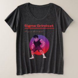 Camiseta Sigma Mentalidade de Treino