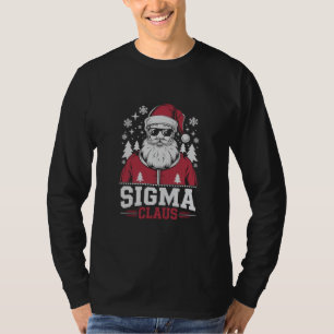 Camiseta Sigma Papai Noel Natal Legal Meme Rizz Rizzler