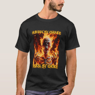 Camiseta Sigma Por Escolha Por Duro Engraçado Engraçado Esq