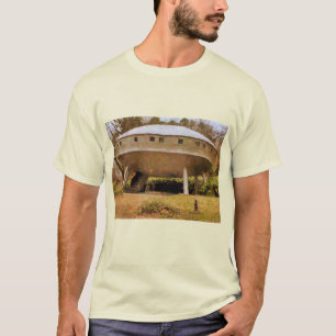 Camiseta Signal Mountain, pintura de OVNI TN