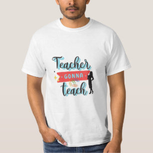 Camiseta significa diversão, aspiração especial de professo