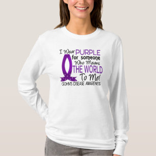 Camiseta Significa-me o mundo a doença de Crohn