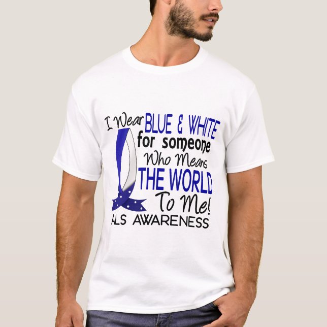 Camiseta Significa-me o mundo ALS (Frente)