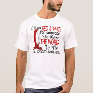 Camiseta Significa-me o mundo cancer oral