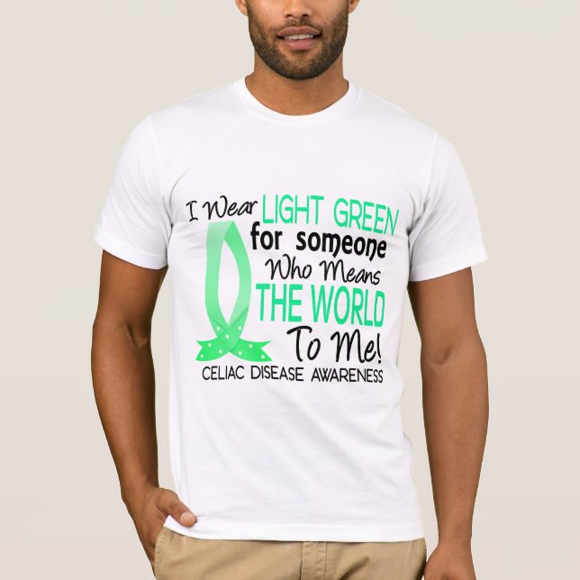 Camiseta Significa-me o mundo doença celíaca (Frente)