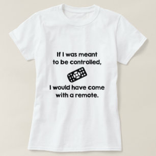 Camiseta Significado A Controlar