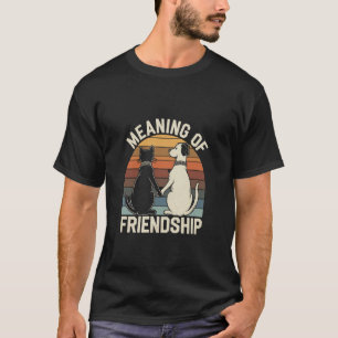 Camiseta Significado Da Amizade Fotos Engraçadas De Gato Ca