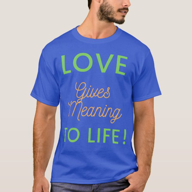 Camiseta Significado do amor garota (Frente)