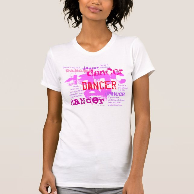 Camiseta Significado do dançarino (Frente)