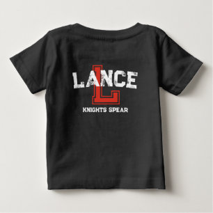 Camiseta Significado do nome Lance esportes monograma L ver