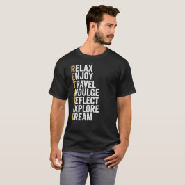 Camiseta Significados de Letras Aposentadas, Aposentadoria 