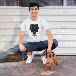 Camiseta Signo Astrológico de Gêmeos