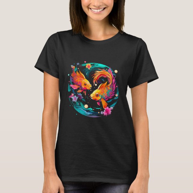 Camiseta Signo Astrológico de Peixes (Frente)