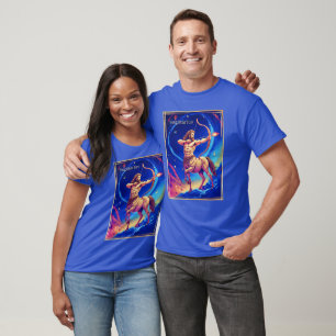 Camiseta Signo do Zodíaco Sagitário como o Arqueiro Celesti
