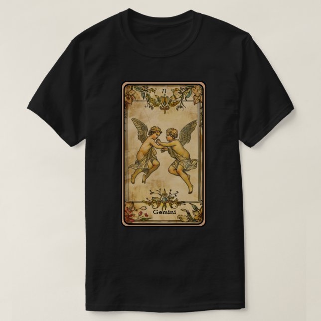 Camiseta Signo Solar Gêmeos (Frente do Design)