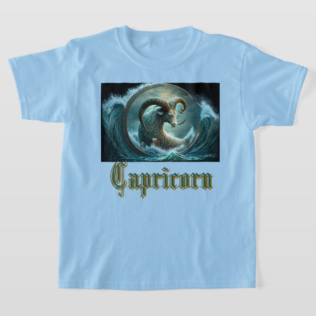 Camiseta Signo Zodiacal de Capricórnio (Postura )