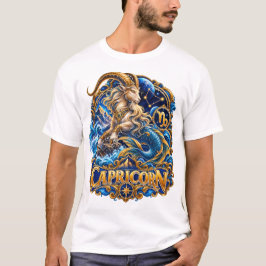 Camiseta Signo Zodiacal de Capricórnio Bode Astral Astrolog