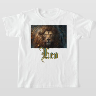 Camiseta Signo Zodiacal de Leão