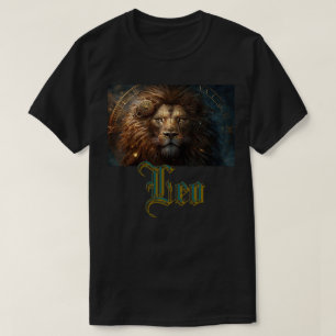 Camiseta Signo Zodiacal de Leão