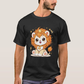 Camiseta Signo Zodiacal Leão Astronomia Horóscopo Leão