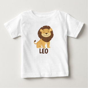 Camiseta Signo Zodíaco de Leão Personalizado