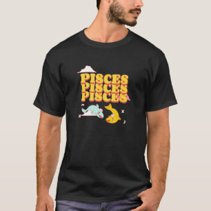 Camiseta Signo Zodíaco de Peixes