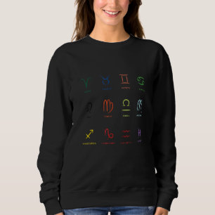 Camiseta Signos Astrológicos Arco-íris dos Trópicos Celesti