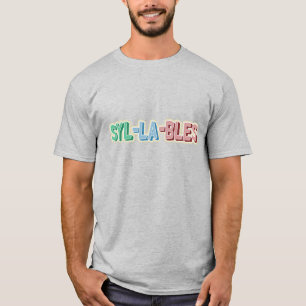 Camiseta Sílabas topográficas