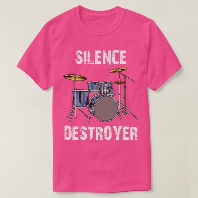 Camiseta Silence Destroyer 1 (Frente do Design)