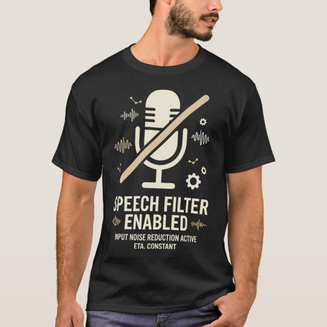 Camiseta Silenciar O Ruído (Frente)