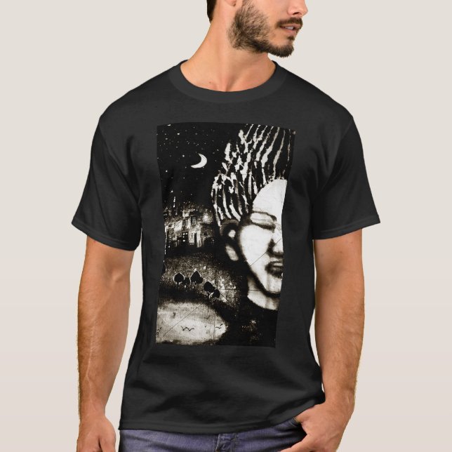 Camiseta SILÊNCIO À Camisa-T masculino (Frente)