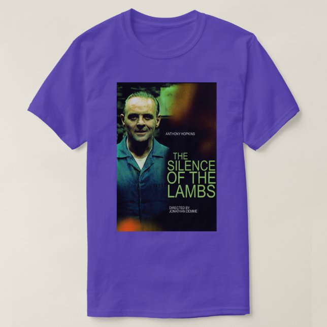 CAMISETA SILÊNCIO DOS LAMBS 2 (Frente do Design)