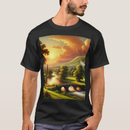Camiseta "Silêncio e imensidão: A Inspiração da Landsca
