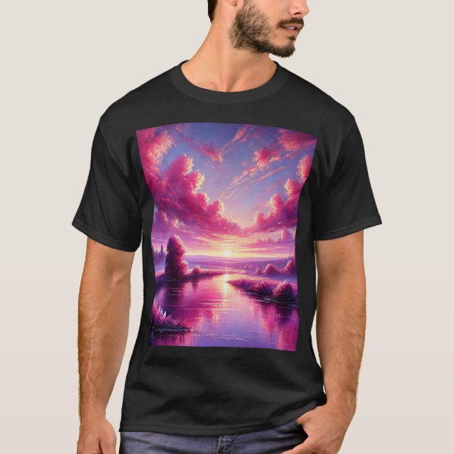 Camiseta "Silêncio e imensidão: A Inspiração da Landsca (Frente)