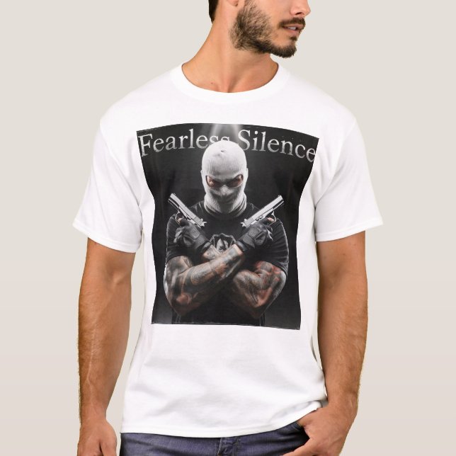 Camiseta Silêncio sem medo (Frente)