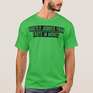 Camiseta Silencioso julga seu castor no filme