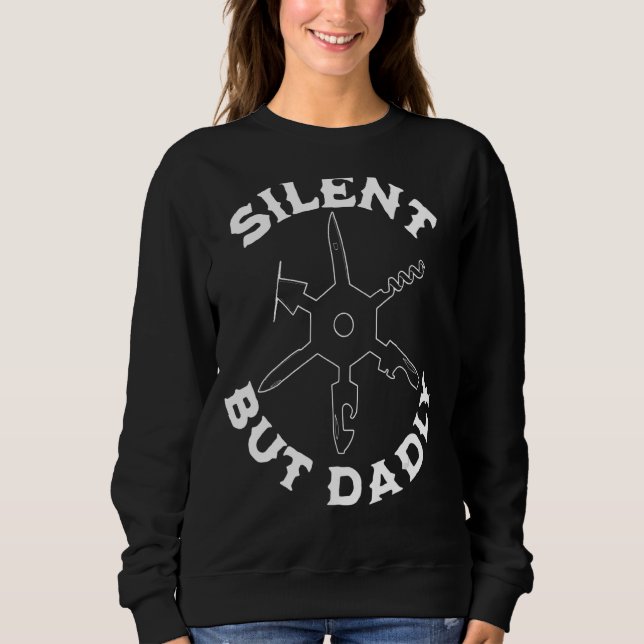 Camiseta Silencioso, Mas Mortal 2 (Frente)