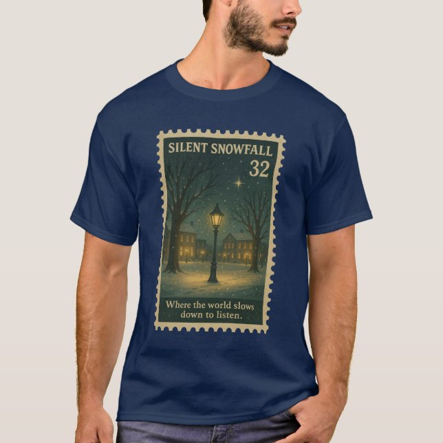 Camiseta Silent Snowfall (Frente)