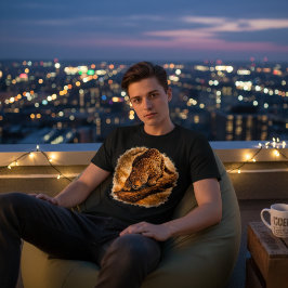 Camiseta Silent Stalker Leopard | African Wildlife Predator