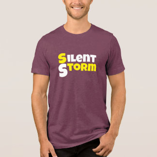 Camiseta Silent Storm | Aesthetic Moody Minimalist Typograp