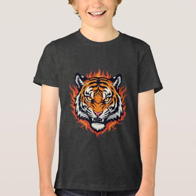 Camiseta Silent Tiger – Precision and Power (Frente)