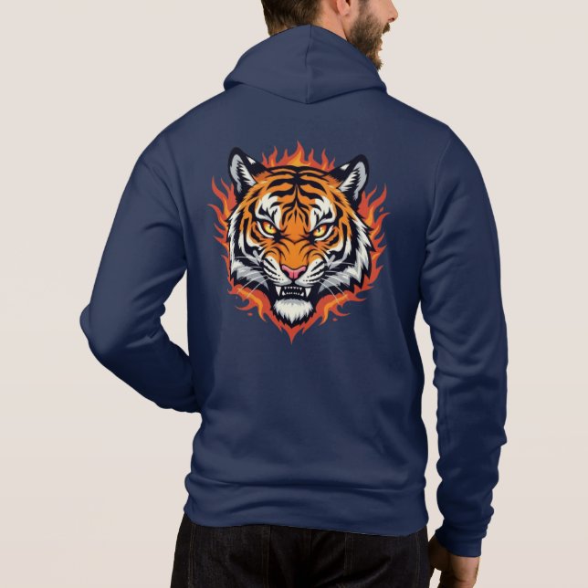 Camiseta Silent Tiger – Precision and Power (Verso)