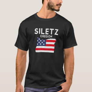 Camiseta Siletz Oregon EUA State America Viagem derrejon