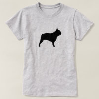 Silhouette Black French Bulldog | Cachorro francês