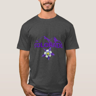 Camiseta Silhouette Columbine, estado do Colorado