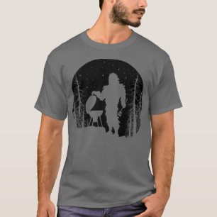 Camiseta Silhouette de acampamento
