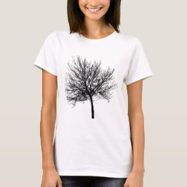 Camiseta Silhouette de Árvore