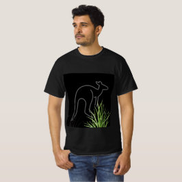Camiseta Silhouette de canguru