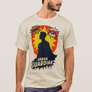 Camiseta Silhouette de Super-Herói Retroativo - Design de G
